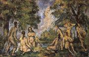 Paul Cezanne Bath De Germany oil painting artist
